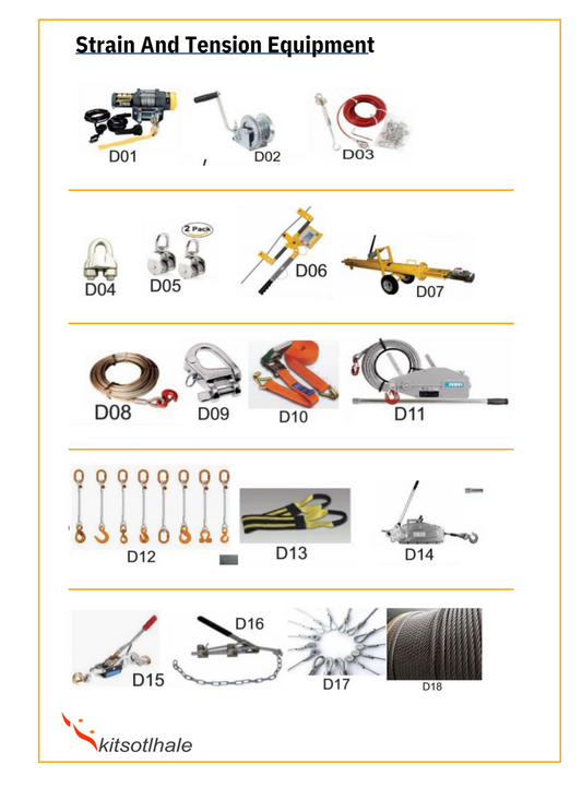 Strain and Tension Equipment