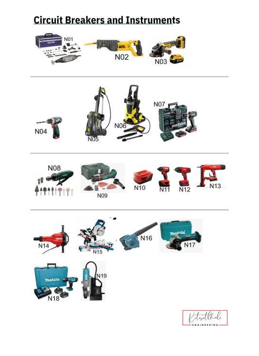 Circuit Breaker and Instruments